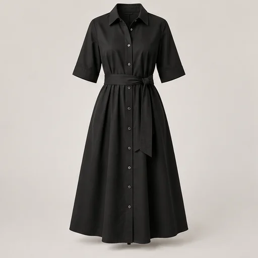 The Cotton Shirt Dress